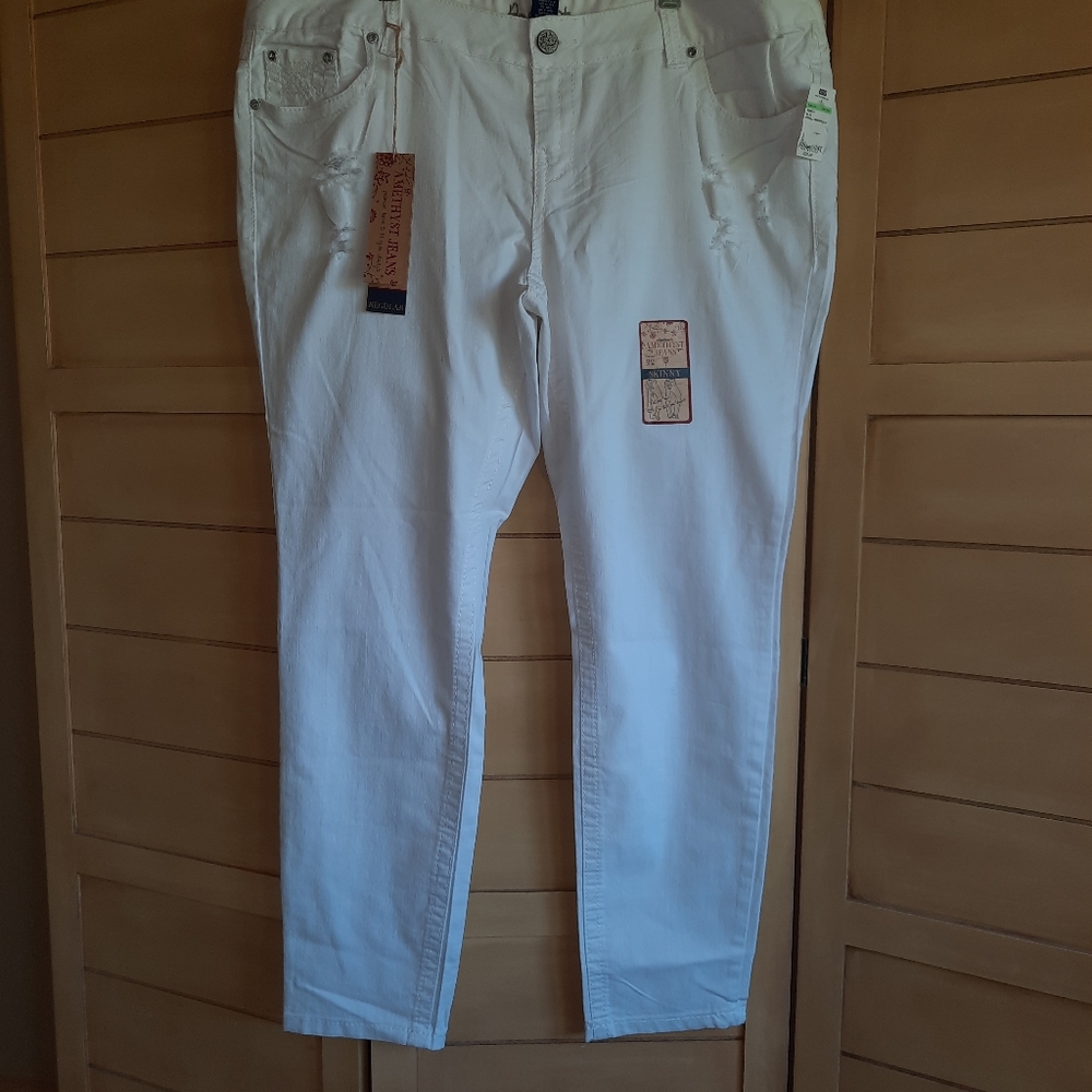 Amethyst Jean's Low Rise Skinny Plus size 22 Regular